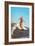 Couple Surfing-null-Framed Art Print