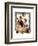 Couple Uncrating Turkey-Norman Rockwell-Framed Giclee Print