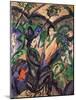 Couple under Japanese Umbrella-Ernst Ludwig Kirchner-Mounted Giclee Print