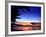 Couple Walking Along Beach at Sunset, Fiji-Peter Hendrie-Framed Photographic Print