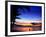 Couple Walking Along Beach at Sunset, Fiji-Peter Hendrie-Framed Photographic Print