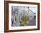 Couple Walking Along the East Side Gallery Berlin Wall Mural, Berlin, Germany, Europe-Simon Montgomery-Framed Photographic Print