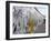 Couple Walking Along the East Side Gallery Berlin Wall Mural, Berlin, Germany, Europe-Simon Montgomery-Framed Photographic Print