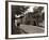 Couple Walking Down a Quiet Cobbled Road in Rye Sussex-null-Framed Photographic Print