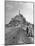 Couple Walking on Causeway Toward Mont Saint Michel-Ralph Morse-Mounted Photographic Print