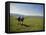 Couple Walking on the Dalesway Long Distance Footpath, Near Kettlewell, Yorkshire-Nigel Blythe-Framed Premier Image Canvas