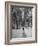 Couple Walking Through a Snow Covered Road-Carl Mydans-Framed Photographic Print