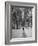 Couple Walking Through a Snow Covered Road-Carl Mydans-Framed Photographic Print