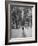 Couple Walking Through a Snow Covered Road-Carl Mydans-Framed Photographic Print