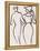 Couple Walking-Henri Gaudier-brzeska-Framed Premier Image Canvas