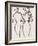 Couple Walking-Henri Gaudier-brzeska-Framed Giclee Print