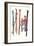 Couple with Sets of Skis-null-Framed Art Print