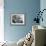 Couple with Table Covered in Food for Holiday Meal-null-Framed Photo displayed on a wall