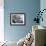 Couple with Table Covered in Food for Holiday Meal-null-Framed Photo displayed on a wall