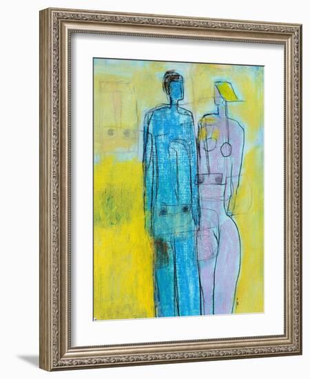 Couple-Marie Bertrand-Framed Giclee Print