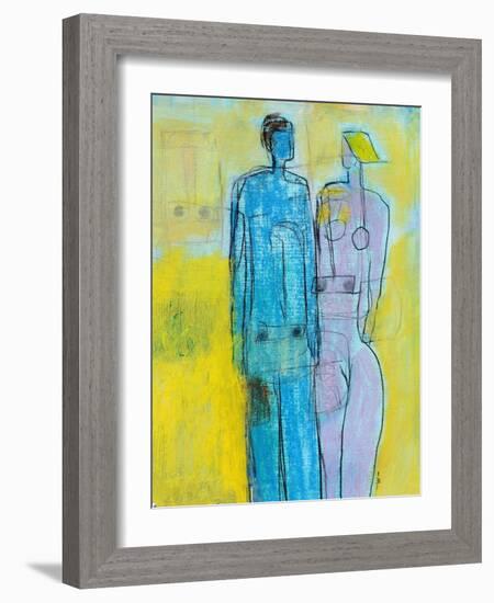 Couple-Marie Bertrand-Framed Giclee Print