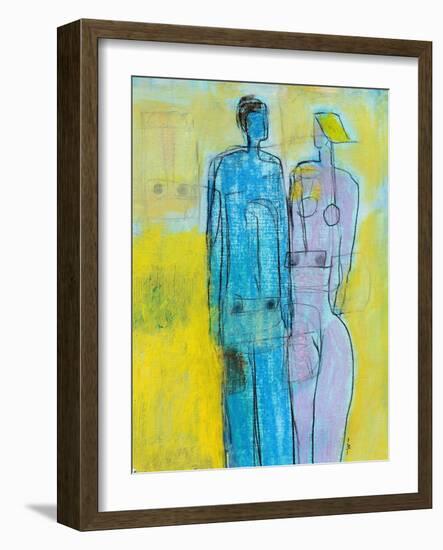 Couple-Marie Bertrand-Framed Giclee Print