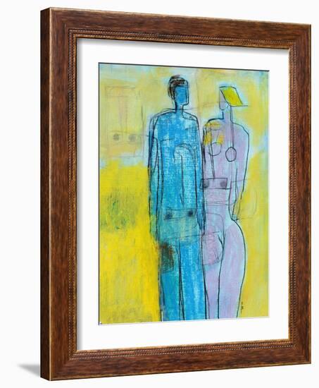 Couple-Marie Bertrand-Framed Giclee Print