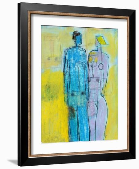 Couple-Marie Bertrand-Framed Giclee Print