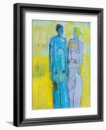 Couple-Marie Bertrand-Framed Giclee Print