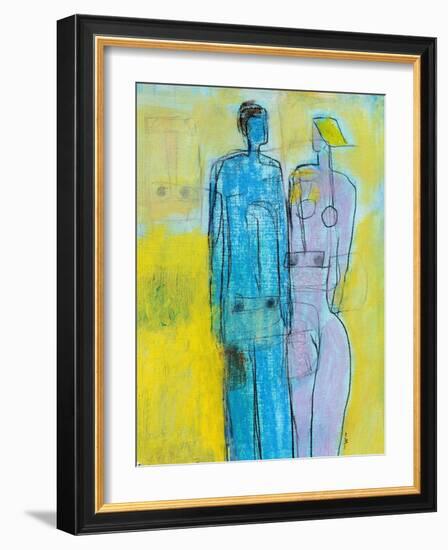 Couple-Marie Bertrand-Framed Giclee Print