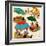 "Couples at the beach", August 2, 1952-George Hughes-Framed Giclee Print