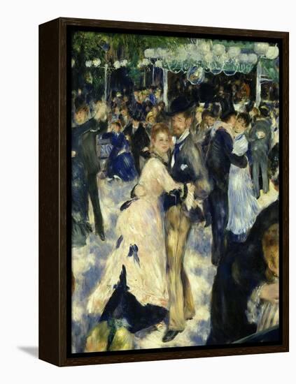 Couples Dancing, from Bal Du Moulin De La Galette, Dance at Moulin De La Galette, Paris, 1876-Pierre-Auguste Renoir-Framed Premier Image Canvas