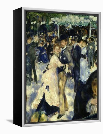 Couples Dancing, from Bal Du Moulin De La Galette, Dance at Moulin De La Galette, Paris, 1876-Pierre-Auguste Renoir-Framed Premier Image Canvas