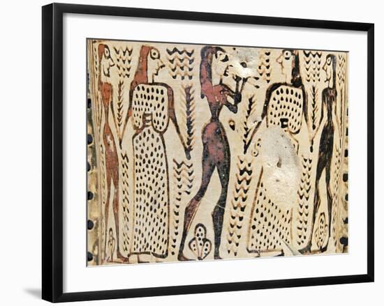 Couples Dancing to the Sound of the Aulos-null-Framed Photographic Print