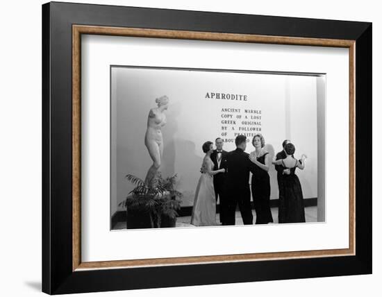 Couples Dancing Together at the Metropolitan Museum of Art Fashion Ball, NY, November 1960-Walter Sanders-Framed Photographic Print