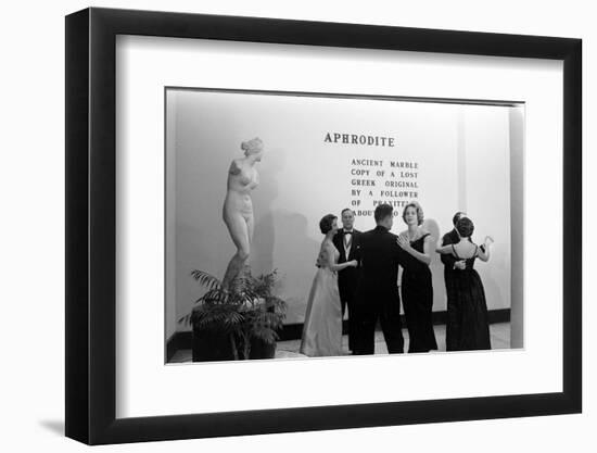 Couples Dancing Together at the Metropolitan Museum of Art Fashion Ball, NY, November 1960-Walter Sanders-Framed Photographic Print