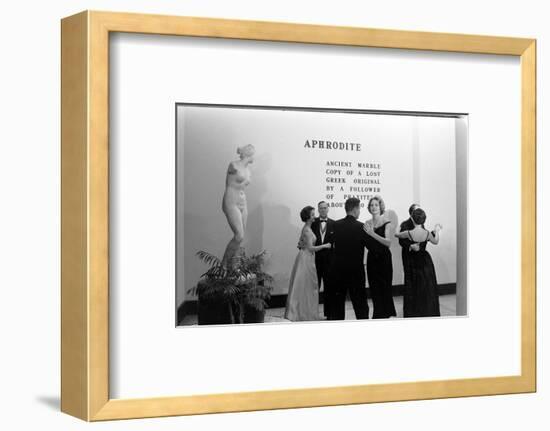 Couples Dancing Together at the Metropolitan Museum of Art Fashion Ball, NY, November 1960-Walter Sanders-Framed Photographic Print