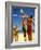 Couples Playing Volleyball on the Beach-Bill Bachmann-Framed Photographic Print