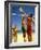 Couples Playing Volleyball on the Beach-Bill Bachmann-Framed Photographic Print