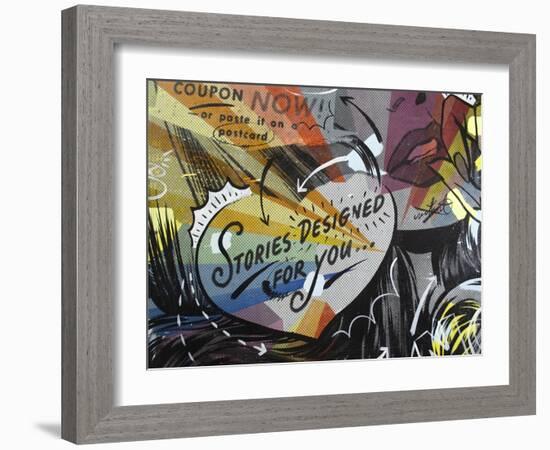 Coupon Stories-Dan Monteavaro-Framed Giclee Print