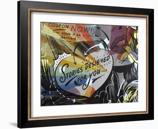 Coupon Stories-Dan Monteavaro-Framed Giclee Print