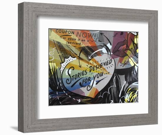 Coupon Stories-Dan Monteavaro-Framed Giclee Print