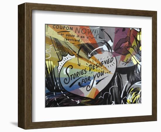 Coupon Stories-Dan Monteavaro-Framed Giclee Print