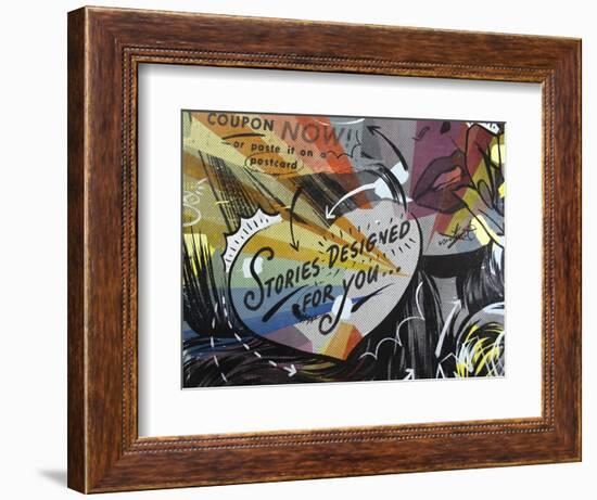 Coupon Stories-Dan Monteavaro-Framed Giclee Print