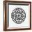 Courage Mandala-Nicky Kumar-Framed Giclee Print