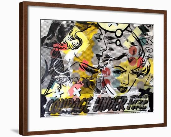 Courage Under Fire-Dan Monteavaro-Framed Giclee Print