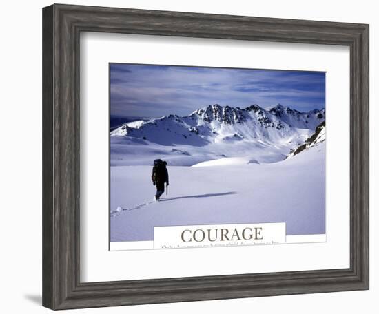 Courage-AdventureArt-Framed Photographic Print