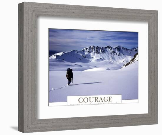 Courage-AdventureArt-Framed Photographic Print