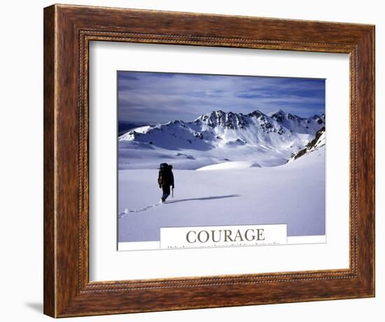 Courage-AdventureArt-Framed Photographic Print