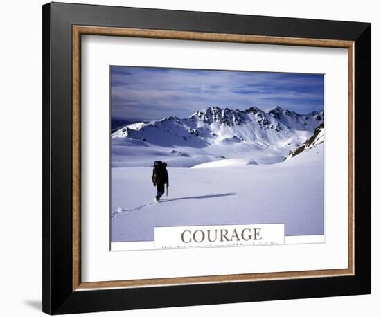 Courage-AdventureArt-Framed Photographic Print