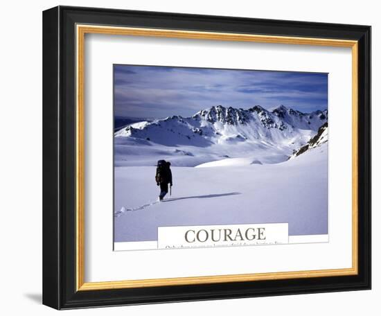 Courage-AdventureArt-Framed Photographic Print