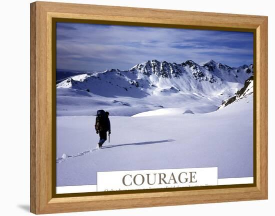 Courage-AdventureArt-Framed Premier Image Canvas