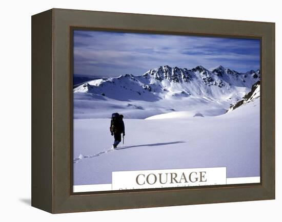 Courage-AdventureArt-Framed Premier Image Canvas