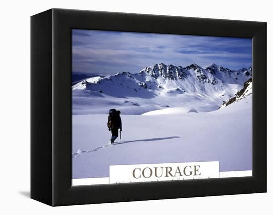 Courage-AdventureArt-Framed Premier Image Canvas