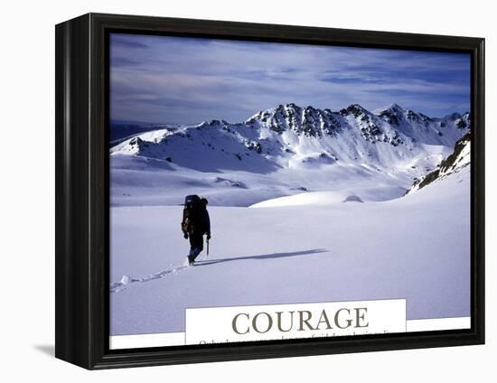 Courage-AdventureArt-Framed Premier Image Canvas